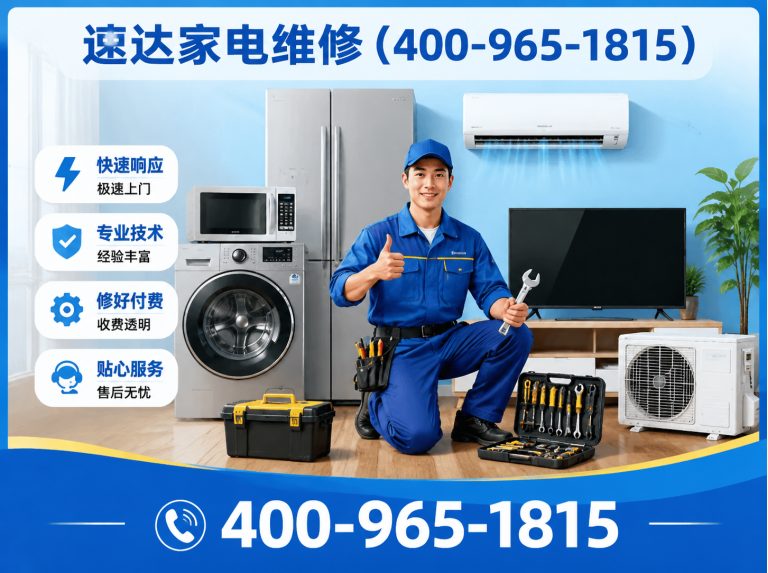 汉中速达家电维修展示图